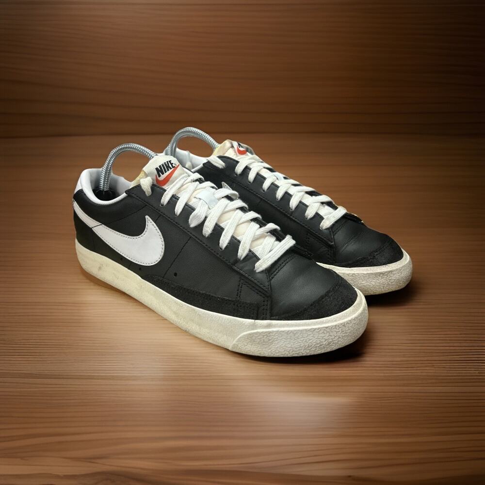 Nike Blazer Low '77 Vintage Black White Men Size 7 Sneakers Shoes DA6364-001